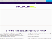 Tablet Screenshot of newfuture.me